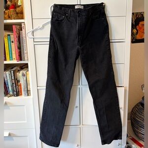 Abercrombie & Fitch Women's Black High Rise Jeans